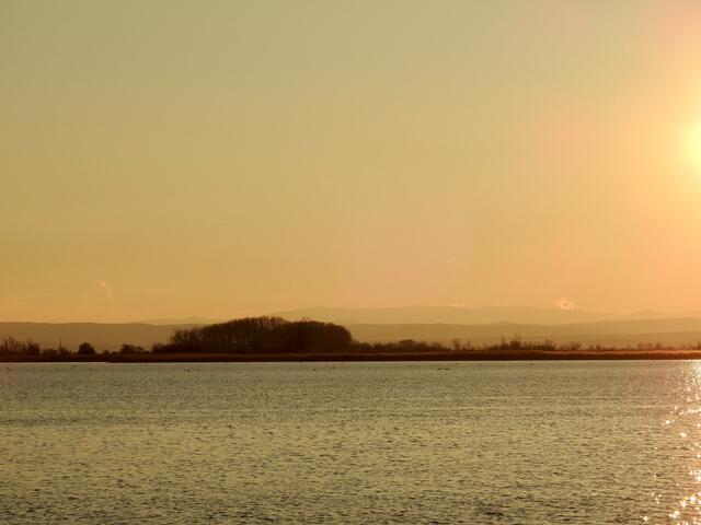 Sanftes Licht umhüllt die Landschaft