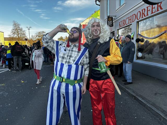 Die Gallier sind in Hausmening: Obelix, Asterix und ihr "Zaubertrank" | Foto: Dietl-Schuller