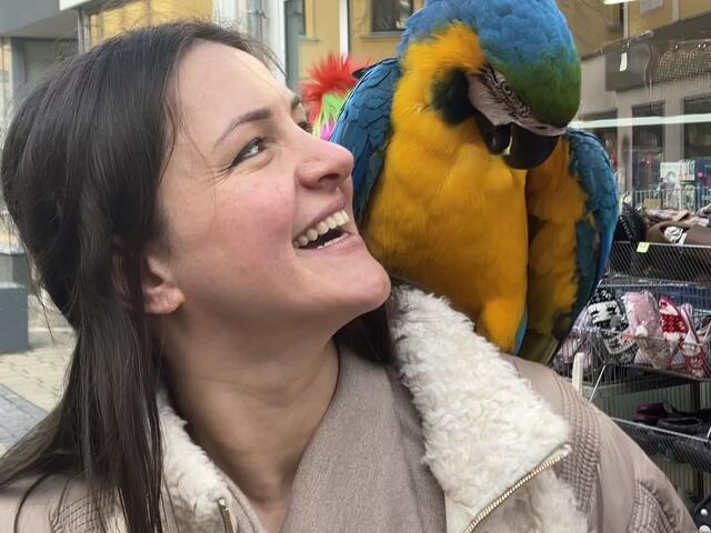 Besitzerin und "Rocky" - schier untrennbar | Foto: Stockmann