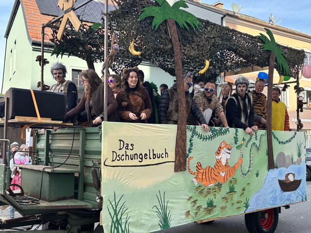 Die Tierwelt aus dem Dschungebuch beehrte Horn. | Foto: Nicole Kaspar