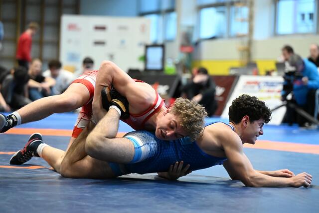 Starker Auftritt der Ringer des AC Vollkraft Innsbruck bei der U17-Meisterschaft in Innsbruck. | Foto: ACV/Bernhard Walder