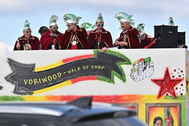 Faschingsumzug in Gschwandt. | Foto: Wolfgang Spitzbart