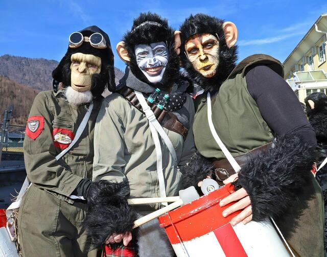 Faschingsumzug in Ebensee. | Foto: Hörmandinger