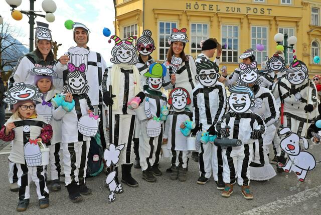 Fantasievolle Kostüme beim Kinderfasching in Bad Ischl. | Foto: Hörmandinger