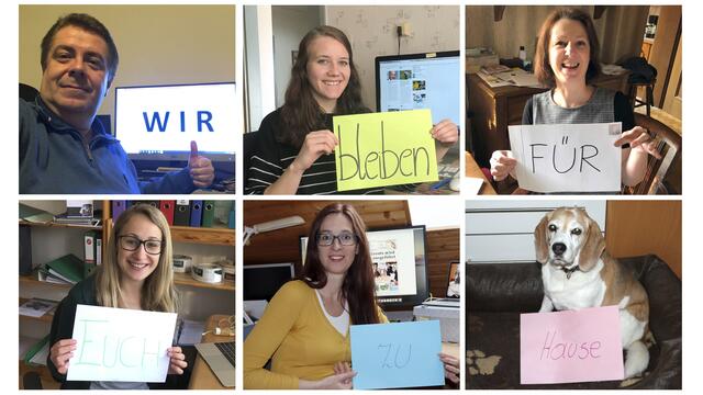 Das Team der Bezirksblätter Hollabrunn arbeitet im Homeoffice. | Foto: BB Hollabrunn