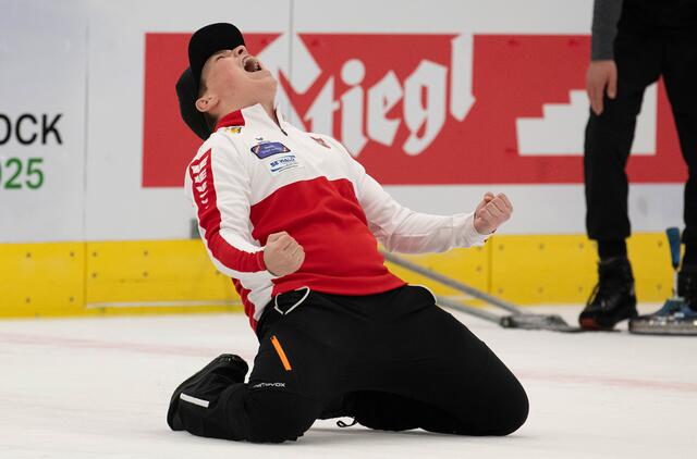Benedikt Holzer jubelte über sein zweites EM-Gold. | Foto: Regina Stanger