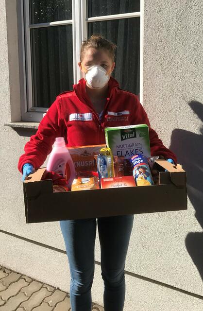 Das Rote Kreuz versorgt sozial Schwache auch in Krisenzeiten. | Foto: Rotes Kreuz