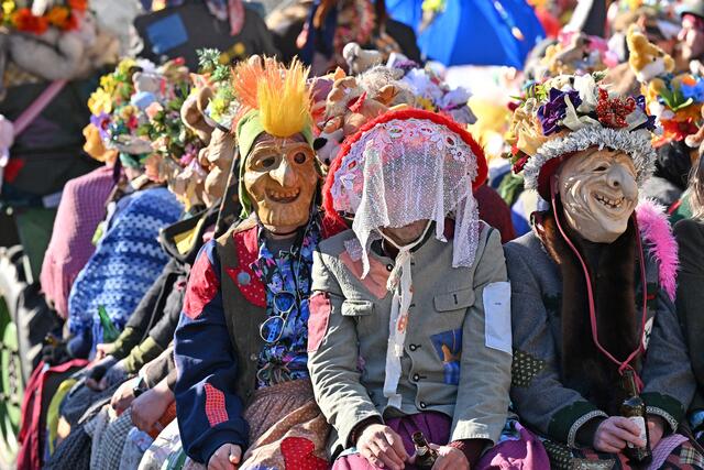 Traditioneller Fetzenzug in Ebensee. | Foto: Wolfgang Spitzbart