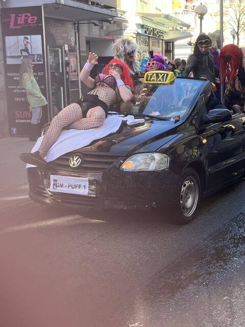 Beim Faschingsumzug in Bad Ischl ging's wild zu. | Foto: Gratzer