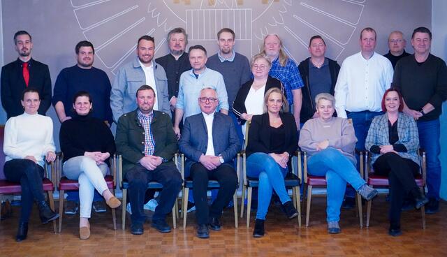 Der Gemeinderat in Haringsee wurde konstituiert. | Foto: Gemeinde Haringsee