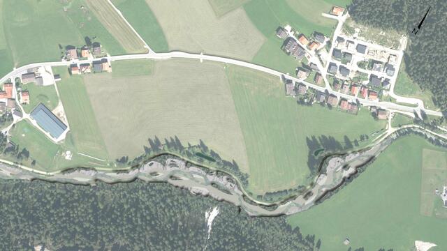 Visualisierung: Flussbett des Gschnitzbachs nach Abschluss der Arbeiten. | Foto: © Land Tirol