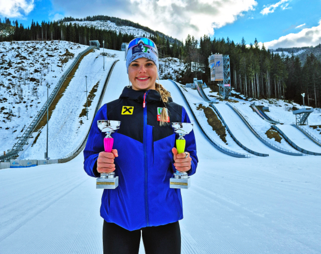 Erfolgreich und sehr erfreulich geht die Saison für Anna Brandner zu Ende. | Foto: Alexandra Brandner