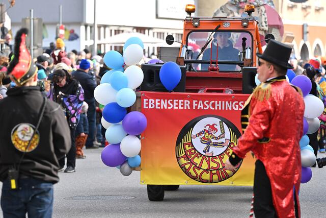 Kinderfaschingsumzug in Ebensee. | Foto: Wolfgang Spitzbart