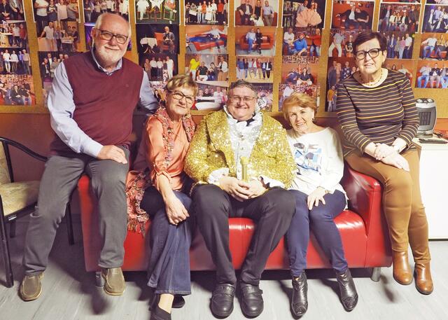 Altbürgermeister Hermann Kühtreiber, Christl Popper, Walter Kammerhofer, Christl Grestenberger &amp; Marianne Kühtreiber | Foto: Marika Ofner