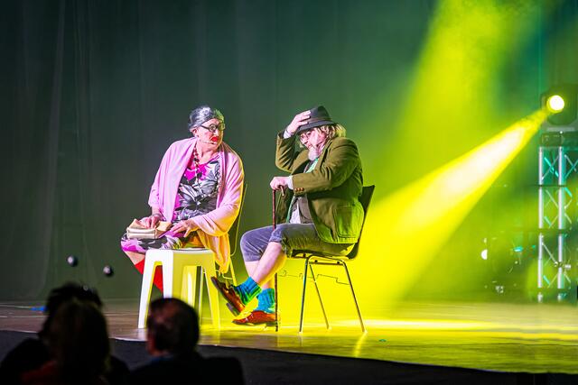 Althofner Tschentsche und seine Henriette
Willi Wurzer und Andreas Fischer | Foto: Herbert Fauster