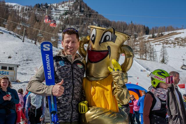 Auch wie im letzten Jahr gibt es wieder Überraschungsgäste der ÖSV-Stars, wie der ehemalige Skistar Hannes Reichelt. | Foto: Skiclub Salzburg