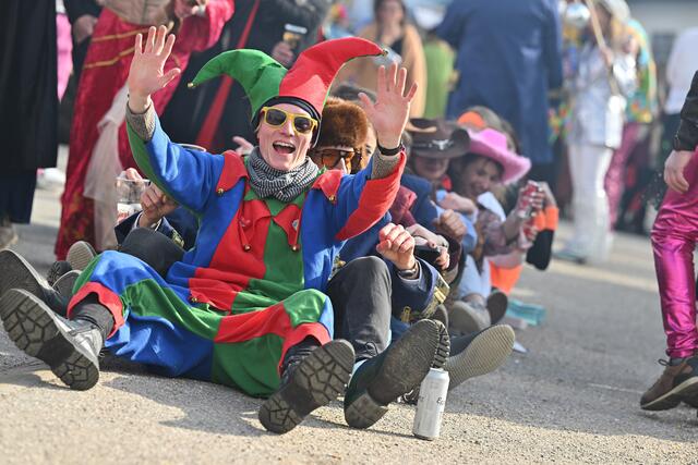 Viel Gaudi beim Fasching in Gschwandt. | Foto: Wolfgang Spitzbart
