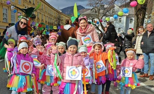 Die Kids hatten viel Spaß beim Fasching in der Kaiserstadt. | Foto: Hörmandinger