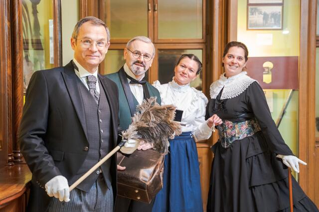 Dienstboten-G’schichten im Schloss Artstetten. | Foto: Sambu Media / Schloss: Haslinger