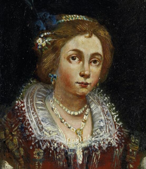 Salome Alt (1568–1633), die Lebensgefährtin von Erzbischof Wolf Dietrich, war nicht nur Mutter von 15 Kindern, sondern auch eine kluge Ratgeberin und Gastgeberin. Im Bild: Porträt der Salome Alt nach einer Originalminiatur von 1570, 1. H. 19. Jahrhundert | Foto: Salzburg Museum, Inv.-Nr. 1469/2010