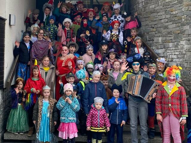Der Kinderfasching war ein voller Erfolg in Rattendorf | Foto: Kärntner Landsmannschft