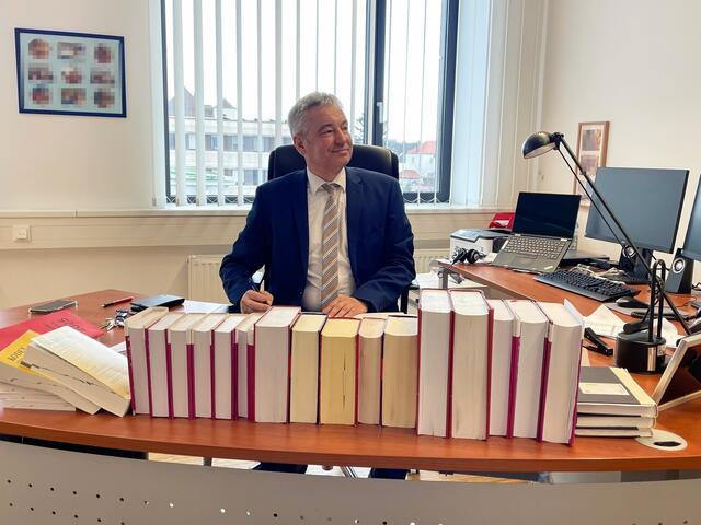 Auf den neuen Landesgerichtspräsidenten für das Burgenland, Bernhard Kolonovits, warten große Herausforderungen. | Foto: Gernot Heigl