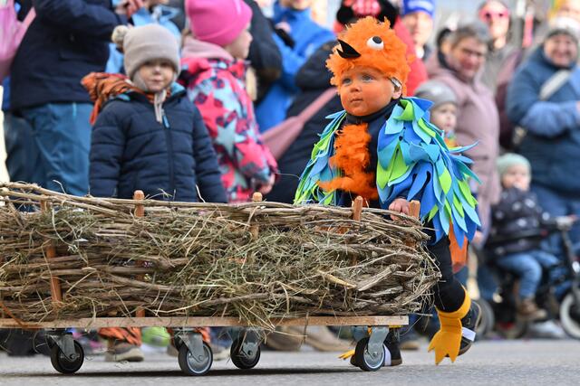 Kinderfasching in Ebensee. | Foto: Wolfgang Spitzbart