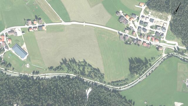 Luftaufnahme des Gschnitzbachs vor Start der Arbeiten. | Foto: © Land Tirol