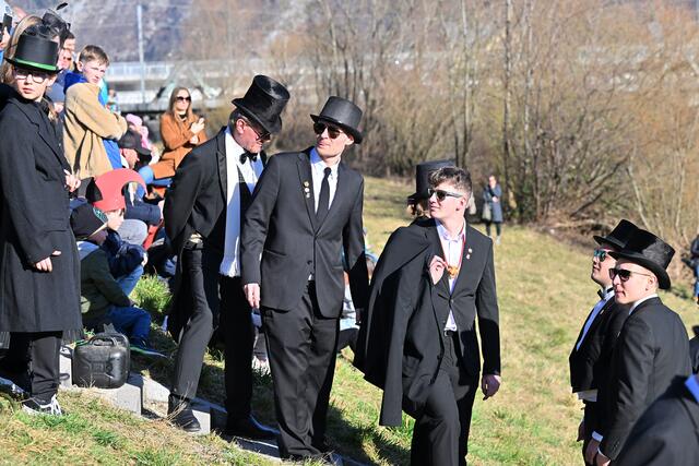 Faschingverbrennen 2025 in Ebensee. | Foto: Wolfgang Spitzbart