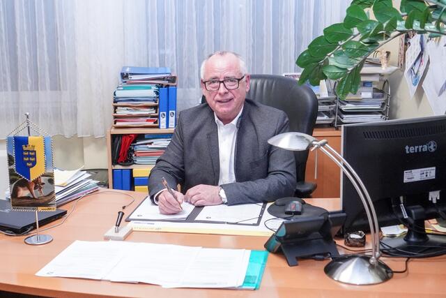 Roman Sigmund bleibt Bürgermeister in der Gemeinde. | Foto: Gemeinde Haringsee