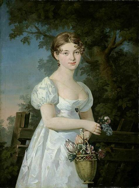 Im Bild: Porträt der Anna Maria Lergetporer, geborene Triendl, gezeichnet von Barbara Krafft, 1811, Öl auf Leinwand | Foto: Salzburg Museum