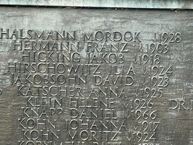 Der Leichnam Morduch Halsmanns ist am Innsbrucker Westfriedhof im jüdischen Teil beerdigt.  | Foto: SKN
