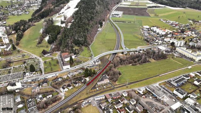 So soll der Klosterbogen nach der Realisierung ausschauen. | Foto: Visualisierung: ÖBB