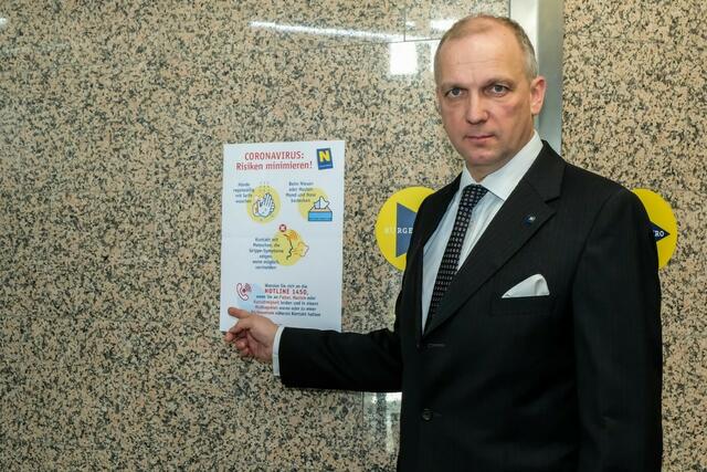 Auch auf der BH wurden entsprechende Vorkehrungen getroffen. | Foto: BH Mödling