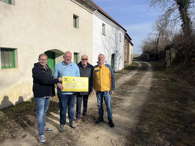 Michale Hainitz, Walter Schindler (Verein Moritz), Werner Moormann, Wolfgang Schießbiegl (Initiatoren der Veranstaltung) | Foto: Michael Hainitz