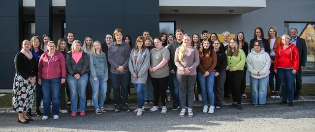 Schülerinnen und Schüler der Ausbildung zur Pflegeassistenz und
Pflegefachassistentz | Foto: LK Zwettl