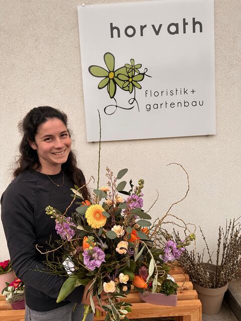 Lisa Wagner leitet die Filiale in Oggau.  | Foto: Blumen Horvath