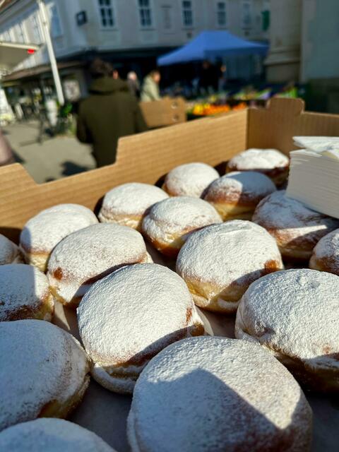 Krapfen werden am Faschingsdienstag traditionell gegessen. | Foto: Volkspartei Korneuburg