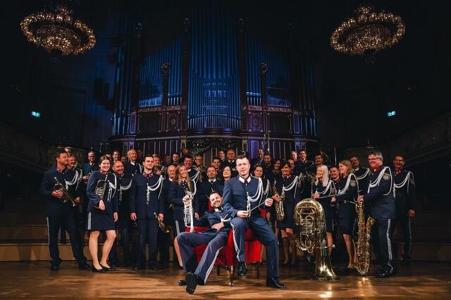 Das Orchester der Polizeimusik Steiermark freut sich auf die Konzerthighlights des Jahres. | Foto: LPD Stmk/Martinelli