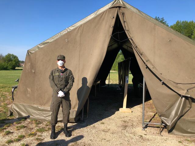 Die Bolfraskaserne stellte ihre Soldaten in den Assistenzeinsatz in ganz Österreich. | Foto: Seidl/ MeinBezirk
