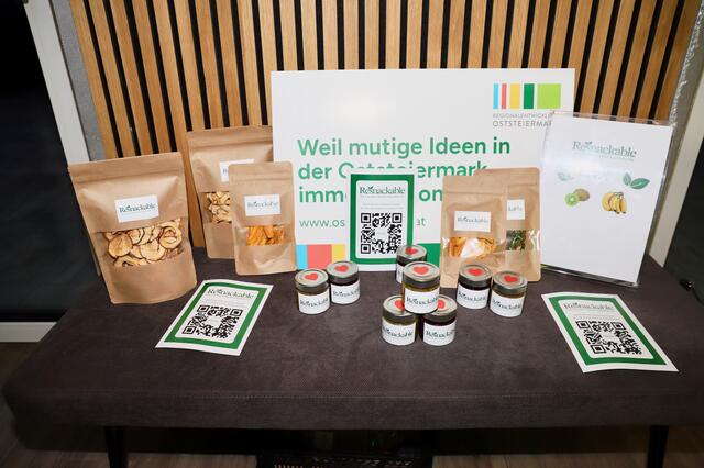 Die Junior Company der BHAK Hartberg will mit ihren Produkten die Lebensmittelverschwendung reduzieren. | Foto: Alfred Mayer