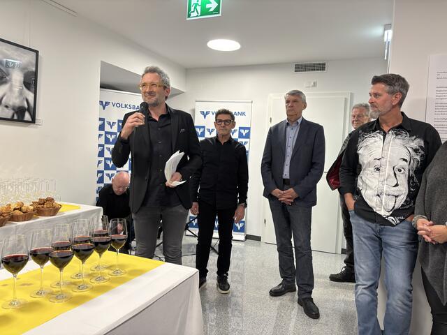 Christian Keglovits hielt die Eröffnungsrede. 