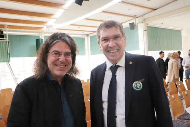 Musikschuldirektor Manfred Uggowitzer und Feldkirchens Bgm. Erich Gosch | Foto: Edith Ertl