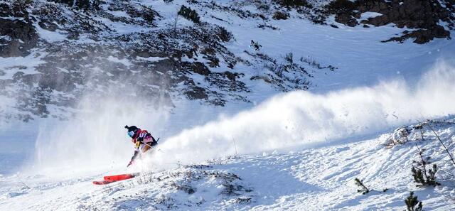 Freeride-Action am Wildseeloder (Bild: Ski Damen). | Foto: FWT/Daher