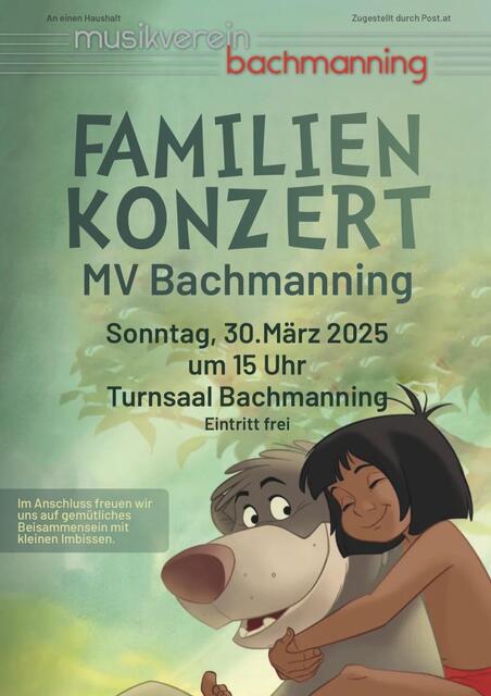 Foto: Musikverein Bachmanning/Gerhard Baumgartner