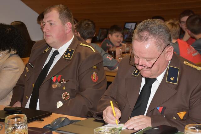 Jahreshauptversammlung der FF Riedersdorf am Samstag, 8. März 2024, im Zeughaus Riedersdorf.  | Foto: Robert Zinterhof