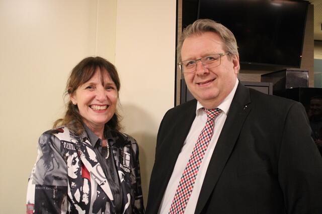 Silvia Drechsler und PBZ-Direktor Gerhard Reisner. | Foto: mc