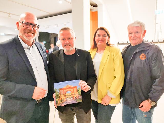 Norbert Horvath, Rainer Spenger, Barbara Dunst, Heinz Moser | Foto: Karl Kreska