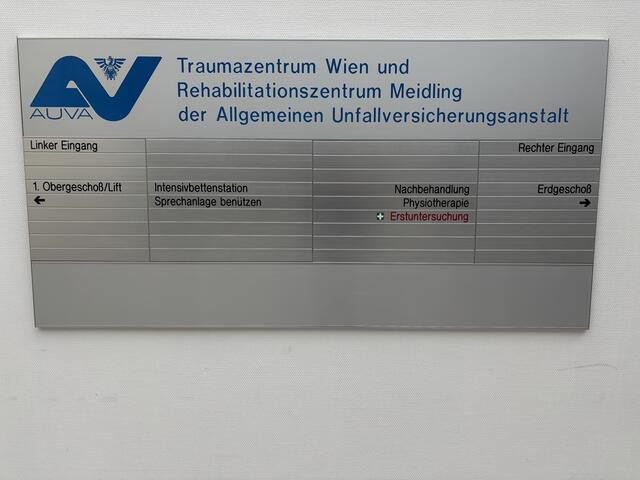 Zum Traumazentrum in Meidling kommt nun das Schmerzzentrum. | Foto: Karl Pufler/MeinBezirk