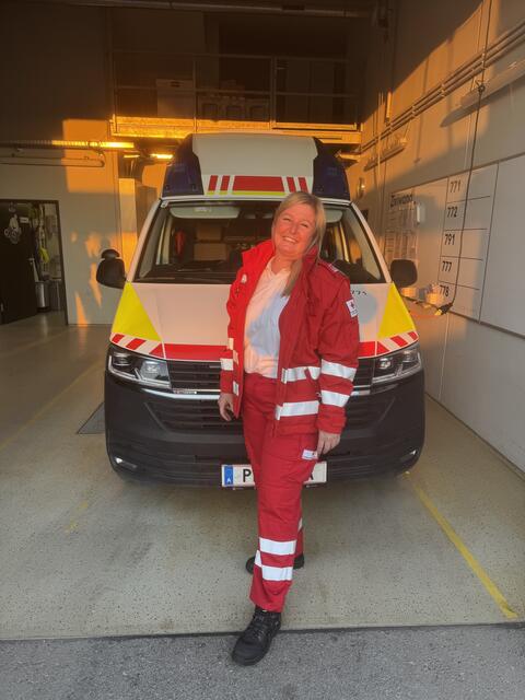Seit 2007 engagiert sich Melanie Eibl beim Roten Kreuz Schwertberg. | Foto: Eibl
